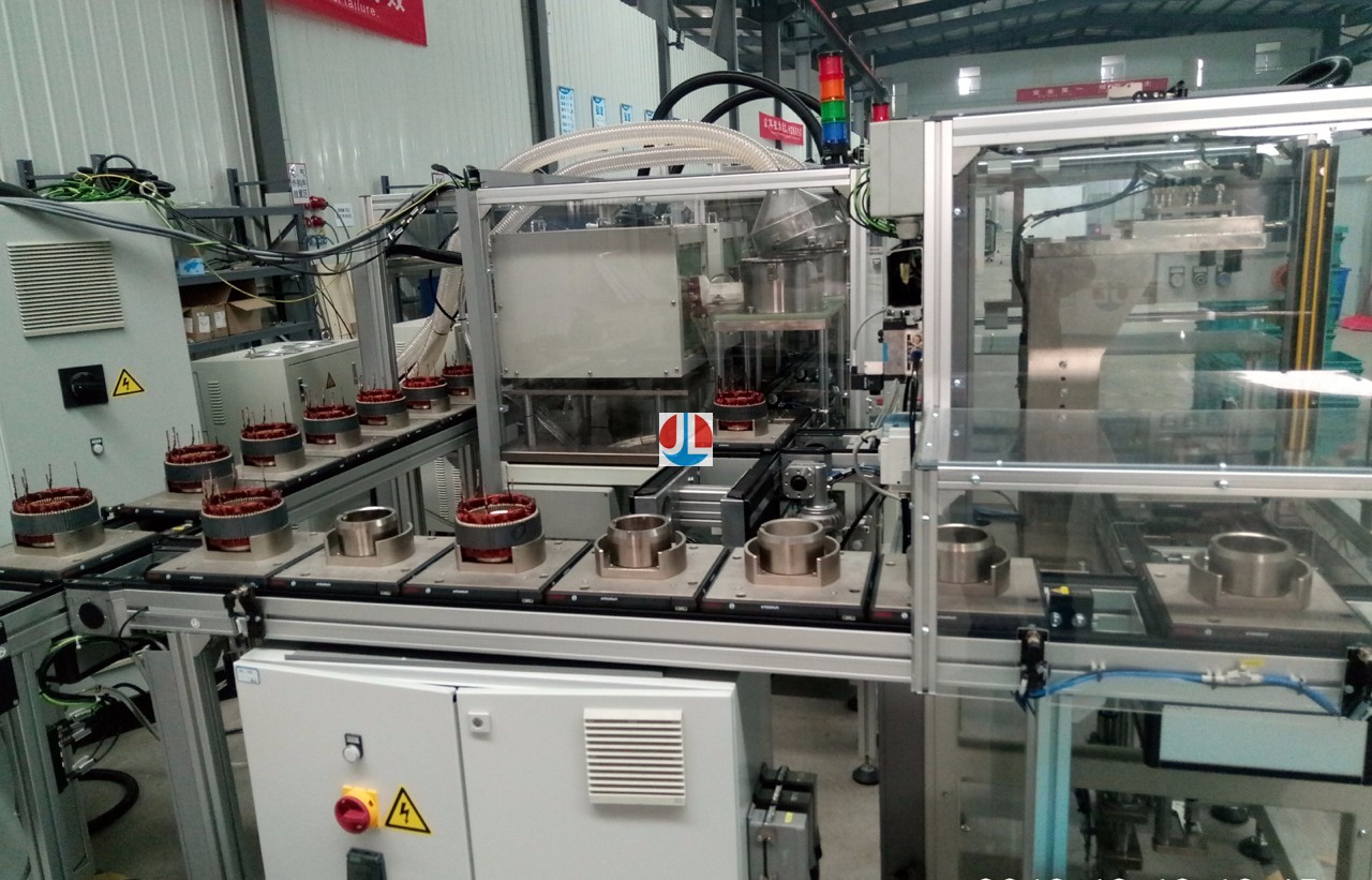 48V 能量回收加速辅助系统电机智能生产线